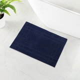 Welspun 멜란지 욕실 매트 2P - 네이비 Welspun 멜란지 욕실 매트 2P - 네이비