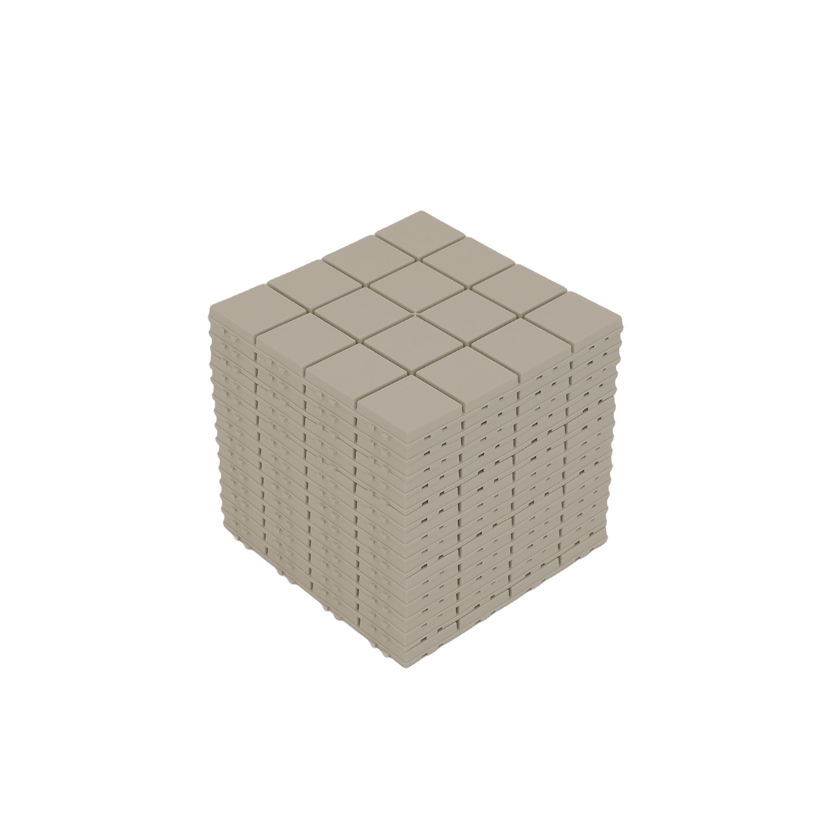 프로메이드 데크타일 15개 일반형 - 격자형, 샌드 베이지 프로메이드 데크타일 15개 일반형 - 격자형, 샌드 베이지