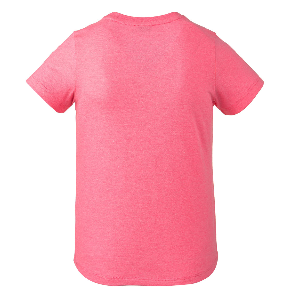 게스 키즈 반소매 로고 티셔츠 - 핫핑크 삼각 로고