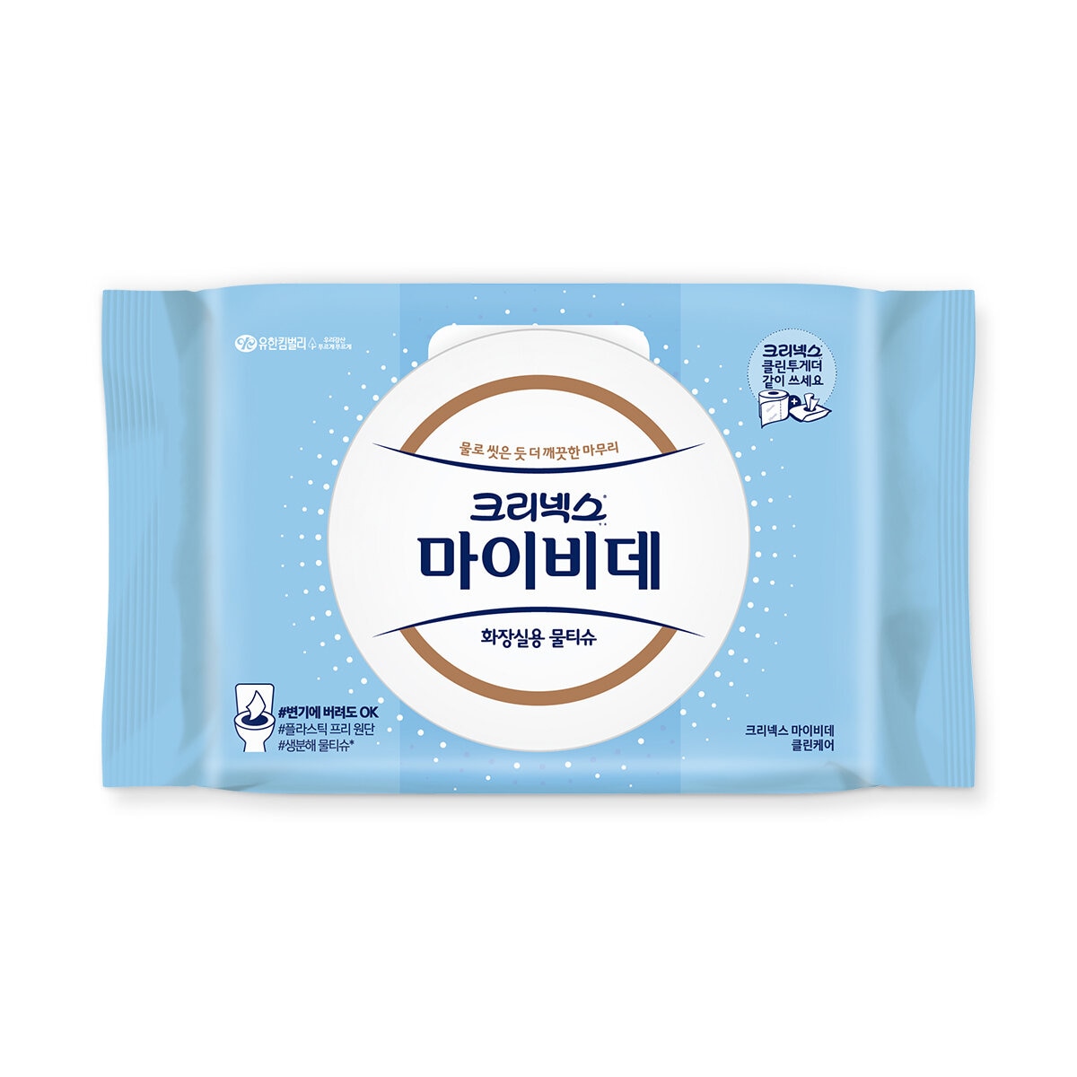 크리넥스 마이비데 캡형60매x 6 x 2팩