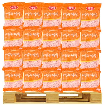 하림냉동뼈없는닭발1kg X 120팩(120kg)