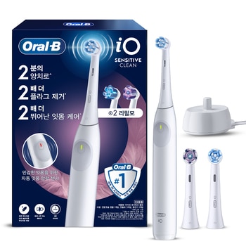 오랄비 전동칫솔 iO 센서티브 클린