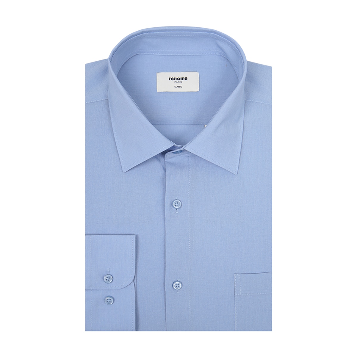 레노마 남성 긴소매 캐주얼 셔츠 - 블루 레노마 남성 긴소매 캐주얼 셔츠 - 블루