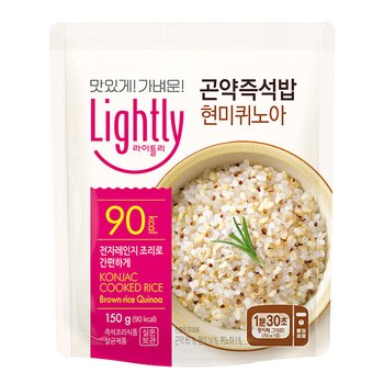 청정원 라이틀리 곤약즉석밥 현미퀴노아 150g x 10 청정원 라이틀리 곤약즉석밥 현미퀴노아 150g x 10