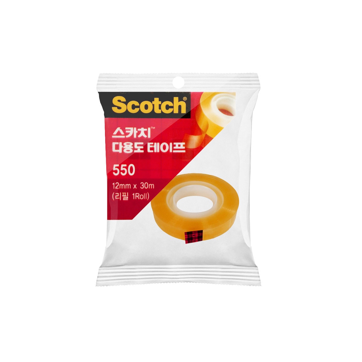 3M 스카치 테이프 리필 550 (12mm*30m) 10개