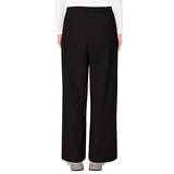 슬로기 여성 스트레치 와이드 팬츠 - 블랙, L
