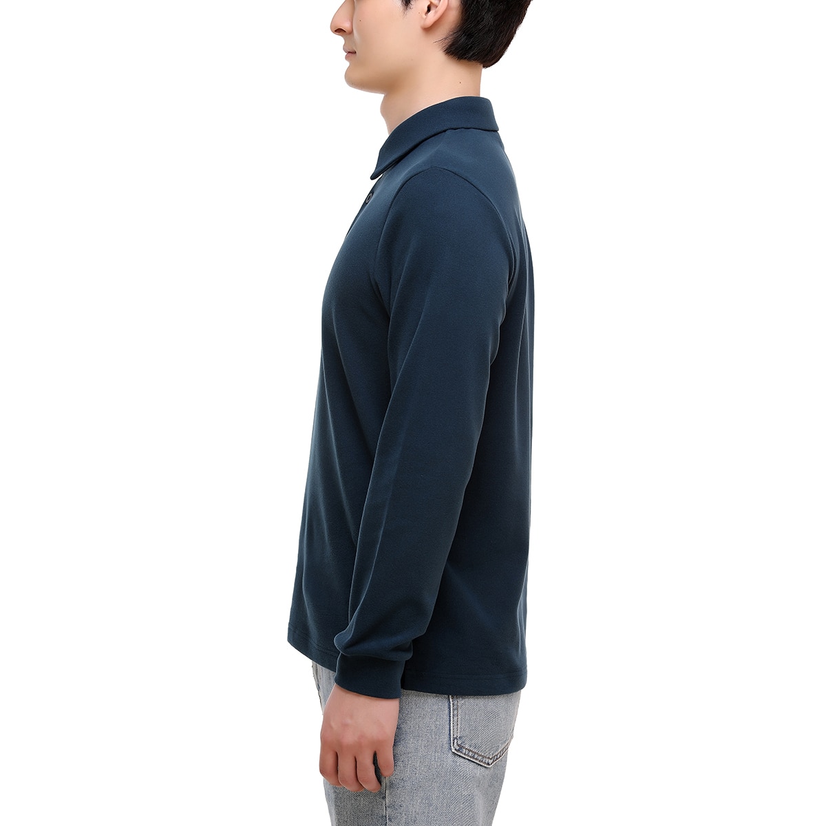 페리엘리스 남성 긴소매 폴로 - 틸블루, 2XL 페리엘리스 남성 긴소매 폴로 - 틸블루, 2XL