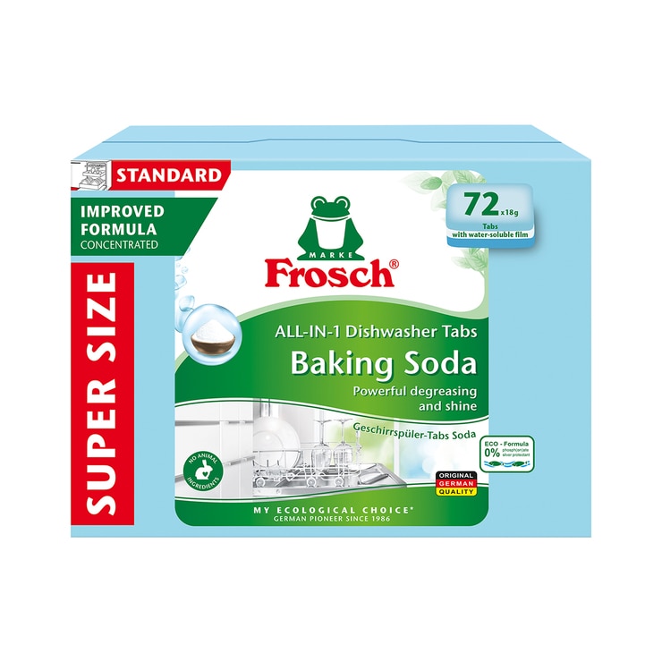 Frosch Dishwasher Tablets 18g x 72 671922