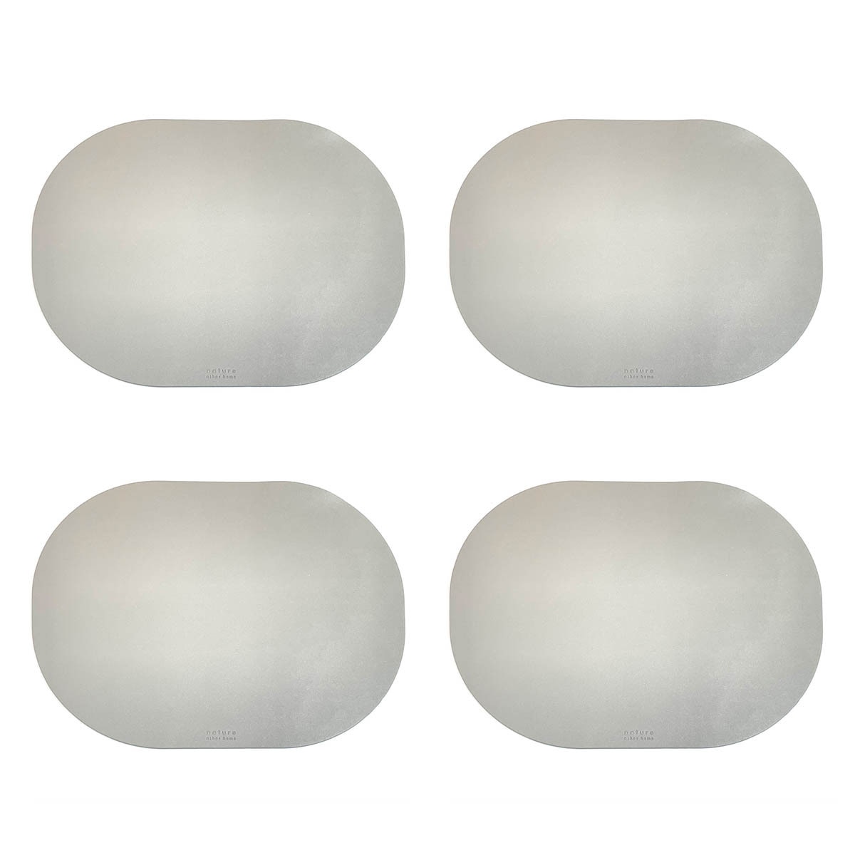 앳하스홈 인조가죽 테이블 매트 4P - 45x35cm