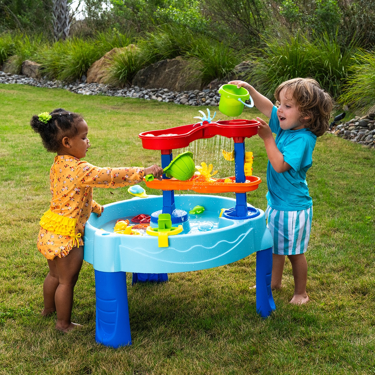 스텝2 더블 캐스케이딩 래피드 워터 테이블