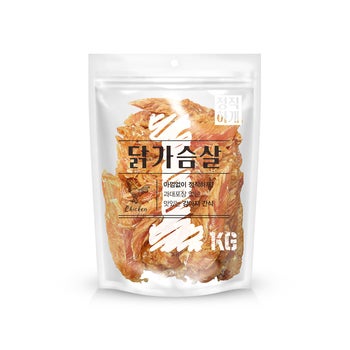 정직하개 애견용 닭가슴살 1kg 정직하개 애견용 닭가슴살 1kg