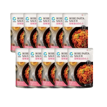 청정원 로제 파스타소스180g x 10