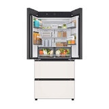 엘지 오브제김치톡톡 FIT & MAX 480L - 글라스베이지