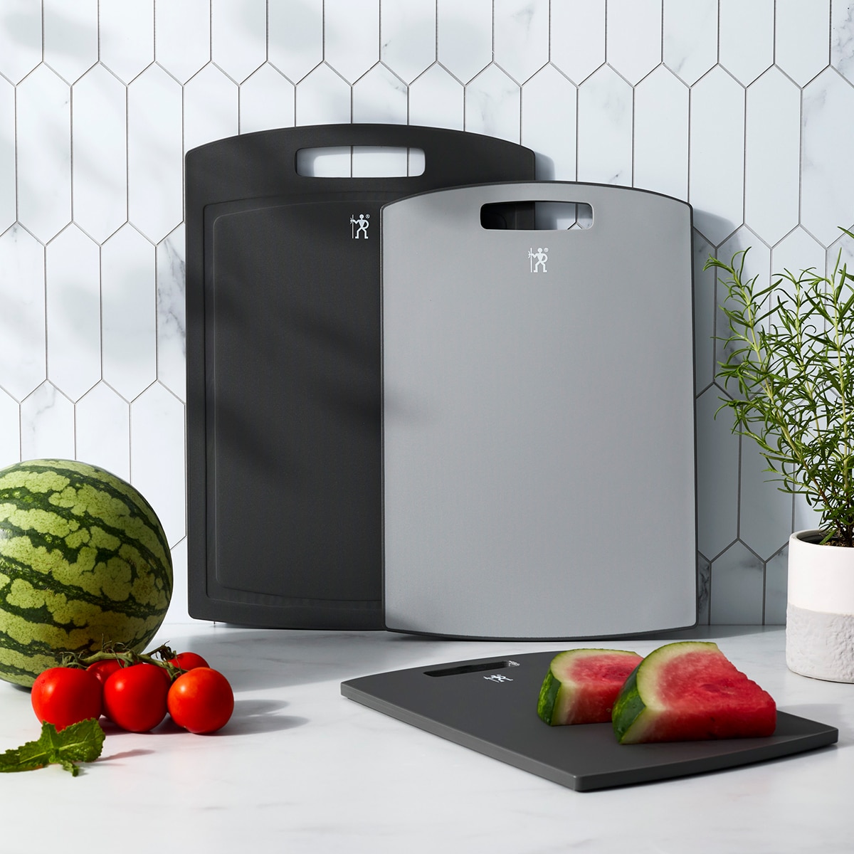 헹켈 도마 세트 3P - 그레이