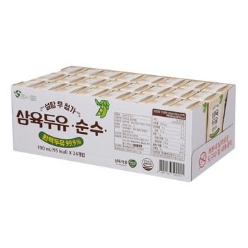 삼육두유 순수 두유190ml x 24 삼육두유 순수 두유190ml x 24