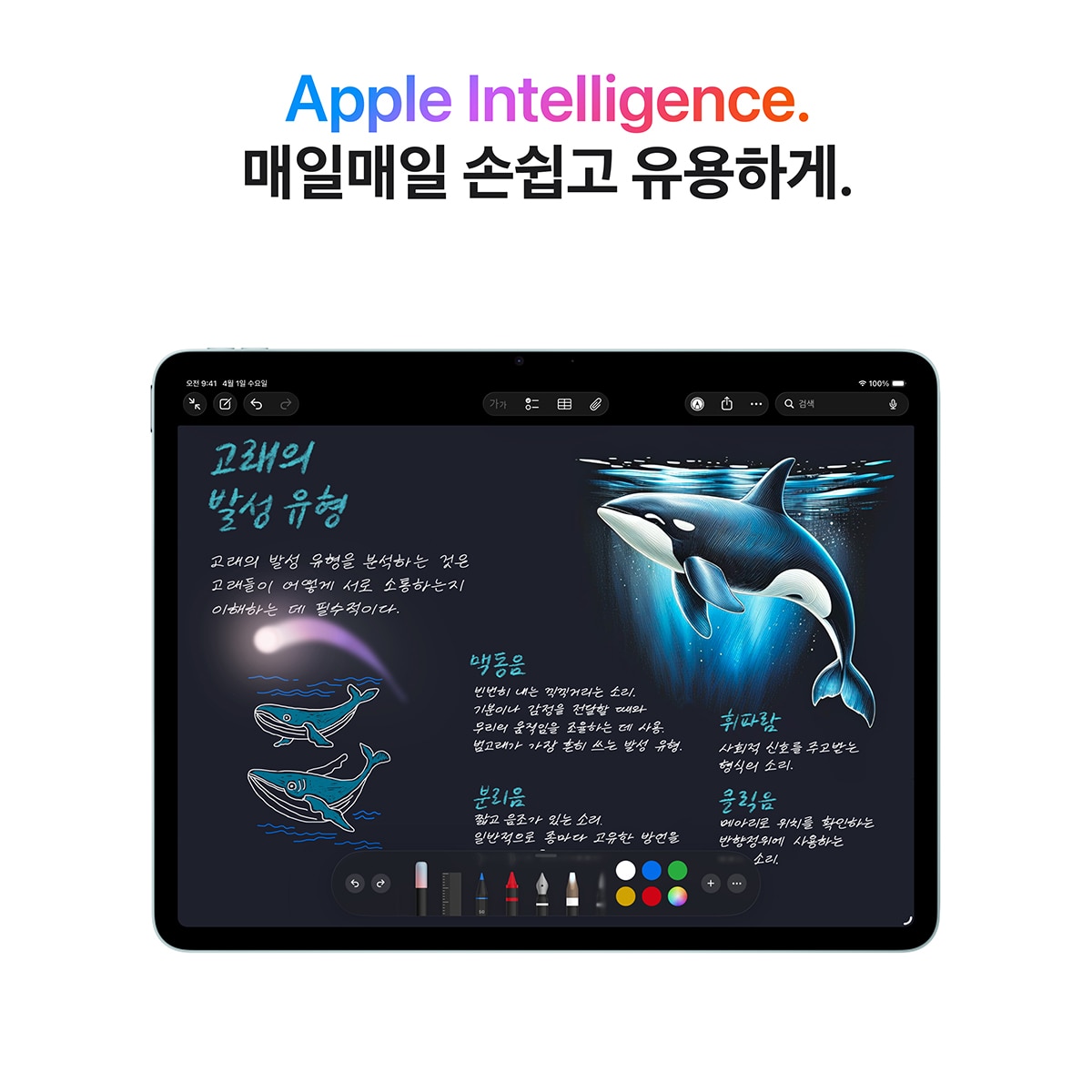 Apple 아이패드 에어 13 M4 Wifi 256GB 스타라이트