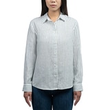 잭스 여성 리넨 스트라이프 셔츠 잭스 여성 리넨 스트라이프 셔츠