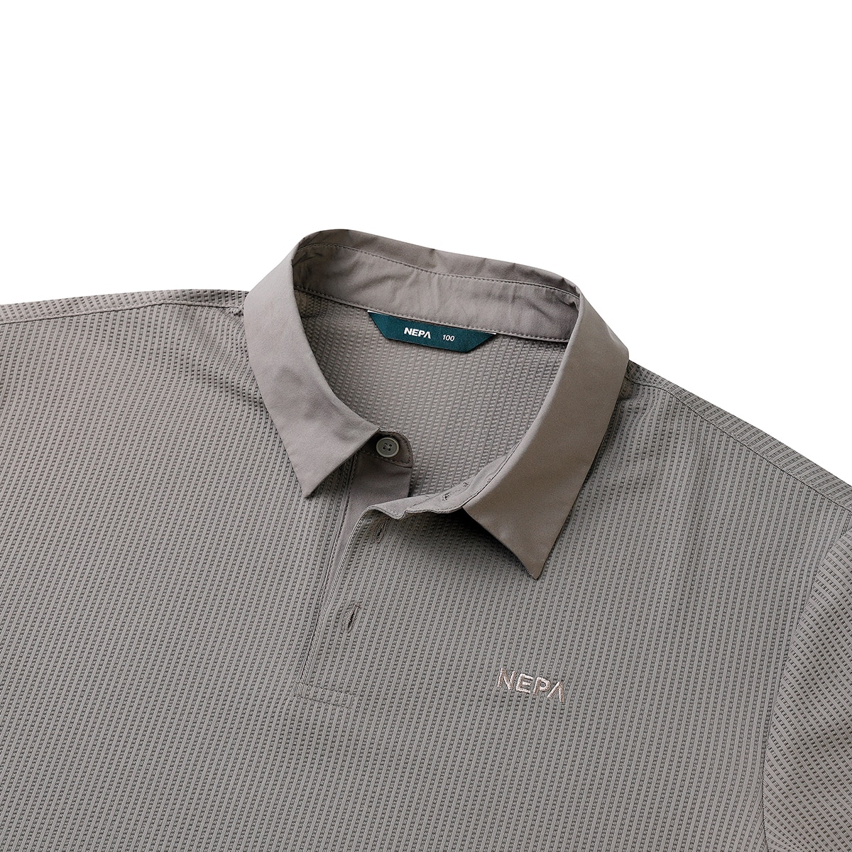 네파 남성 우븐 폴로티 - 샌드쉘