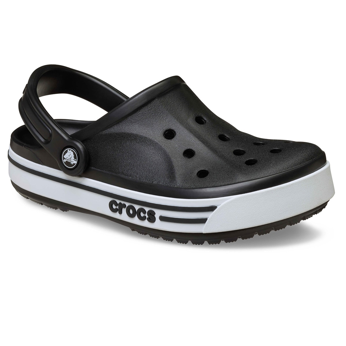 크록스 바야밴드 스포츠 클로그 - 블랙