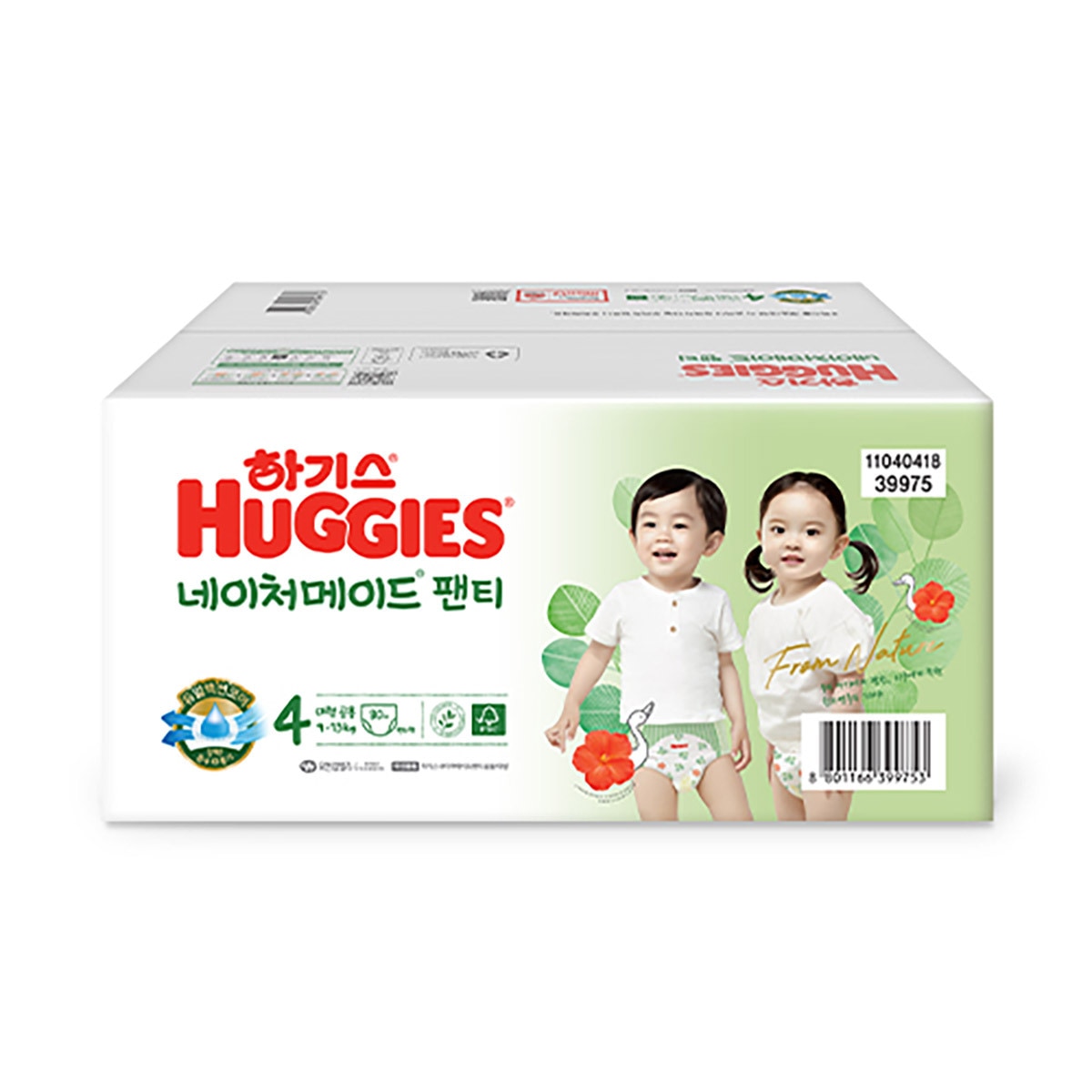 하기스 네이처 메이드 팬티형 4단계 80개