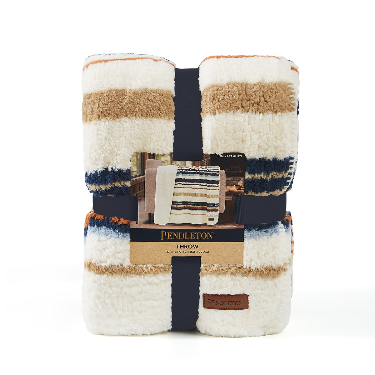 Pendleton 셔파 담요 127x177cm - 사바나스트라이프(아이보리) Pendleton 셔파 담요 127x177cm - 사바나스트라이프(아이보리)