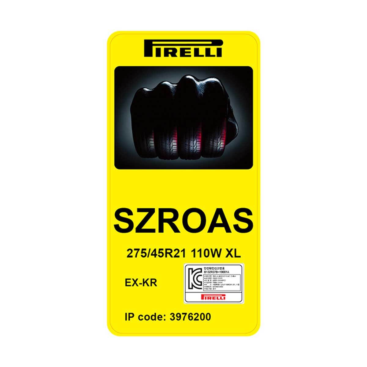 피렐리 스콜피온 제로 올시즌 275/45R21 110W XL