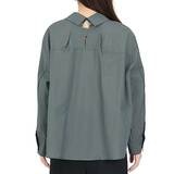 코데즈 컴바인 여성 루즈핏 셔츠 - 카키, S/M