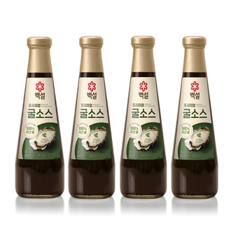 백설 프리미엄굴소스 500g x 4