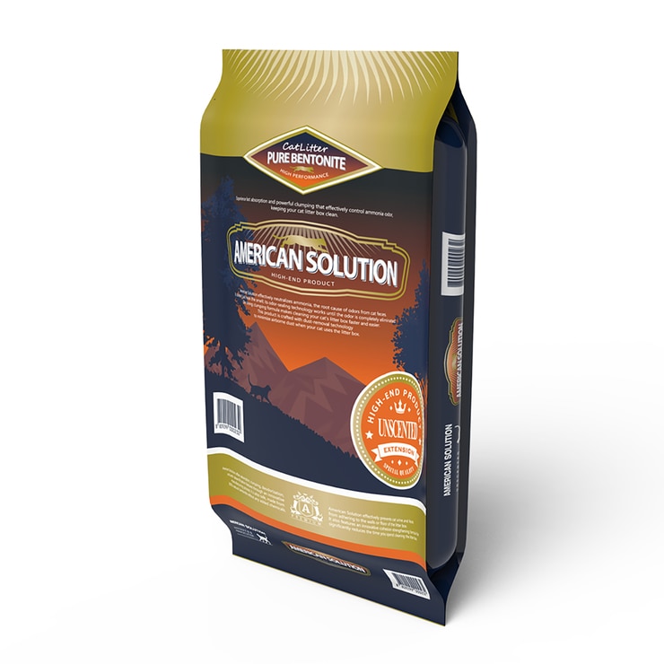 American Solution Bentonite Cat Litter 9kg 667631