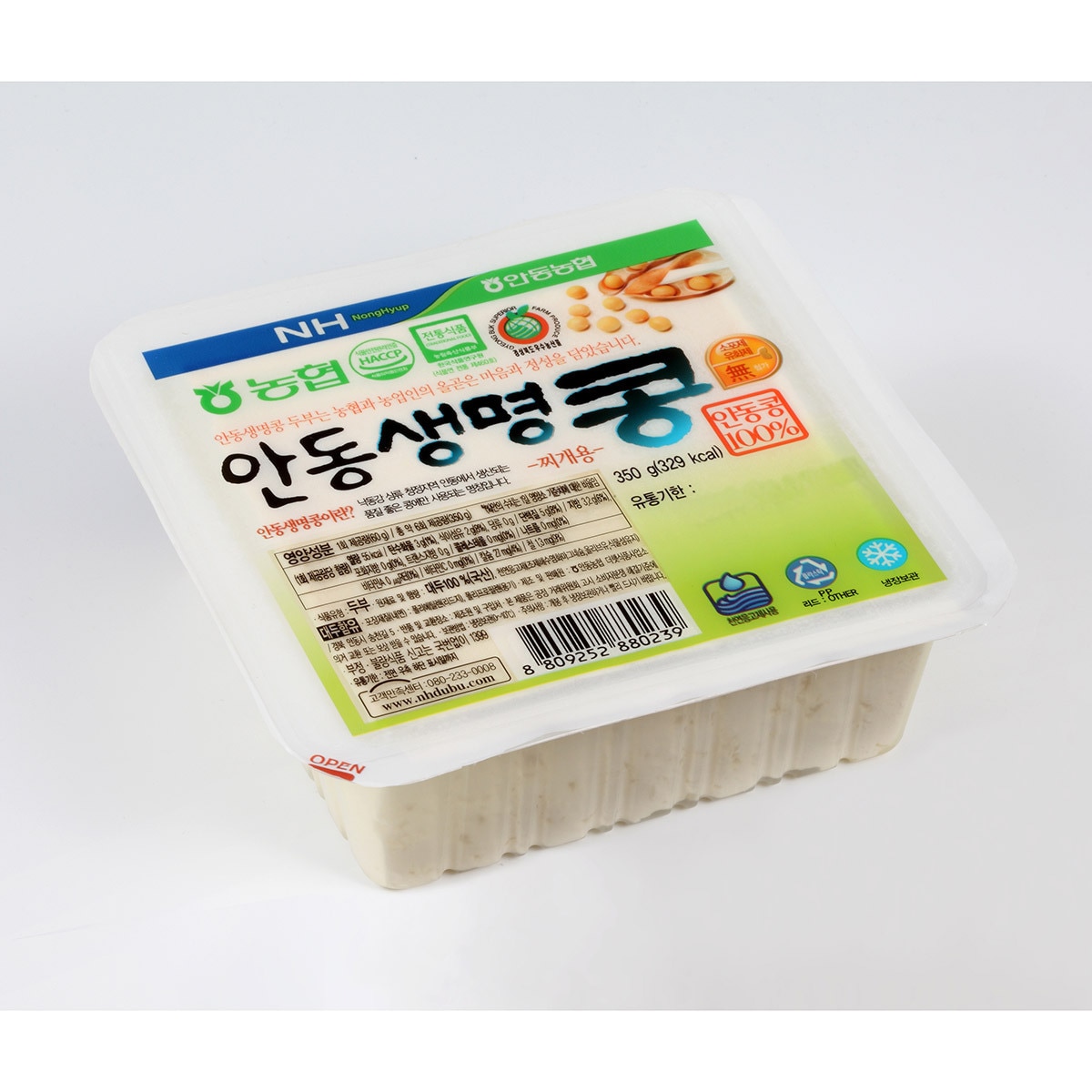 안동 부침 두부 350g x 4 + 찌개용 두부 350g x 4