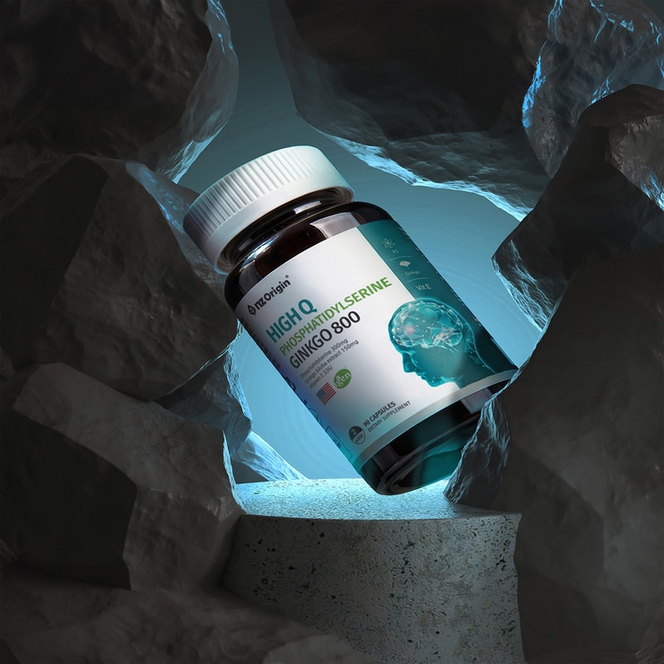 엔젯오리진 하이큐 포스파티딜세린 징코 800mg x 90