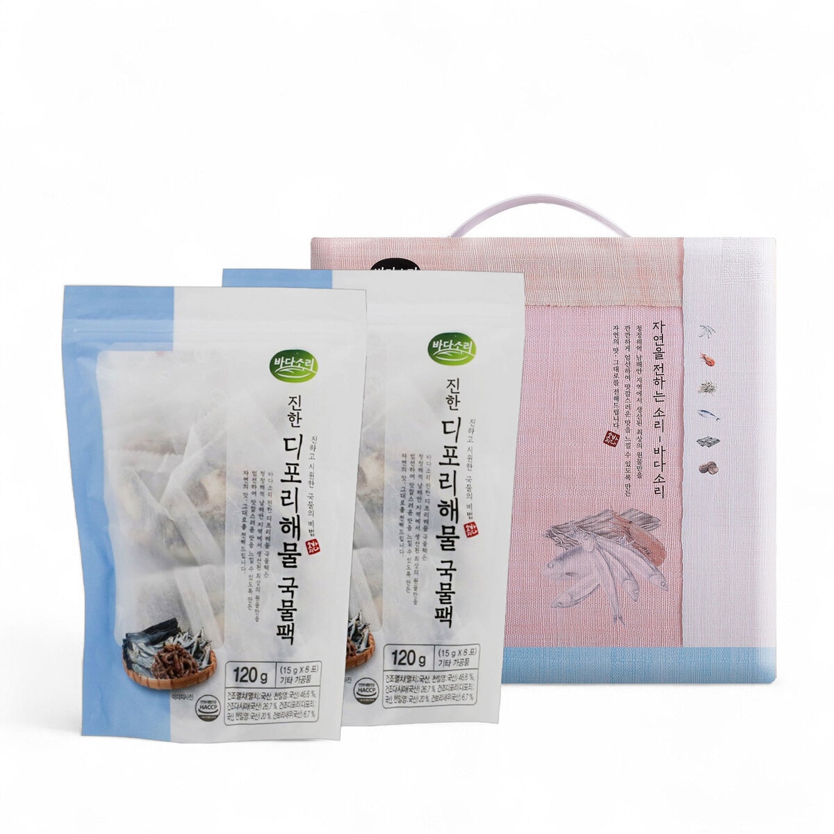 바다소리 로스팅 국물팩 선물세트