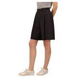 레니본 여성 플레어 반바지 - 블랙, S