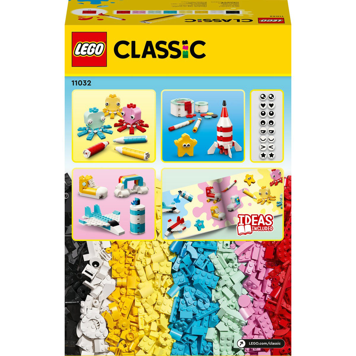 레고 클래식 재미있는 창의력 색상 놀이 11032