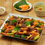 더푸짐한매콤깻잎쫄순대볶음 1040g x 2 더푸짐한매콤깻잎쫄순대볶음 1040g x 2