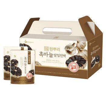 CJ 한뿌리 흑마늘 달임진액 60ml x 30포 x 6 CJ 한뿌리 흑마늘 달임진액 60ml x 30포 x 6