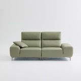 UND NA17 전체 천연 이태리 슈렁큰통가죽 3인 소파