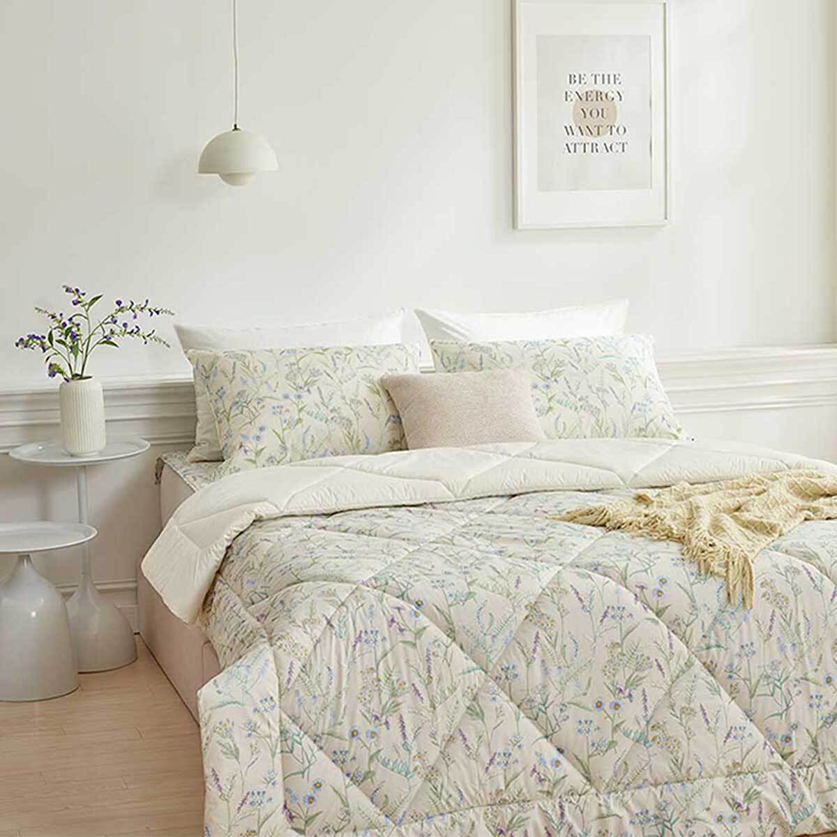 루마인 홈 양모 차렵 이불 - 싱글