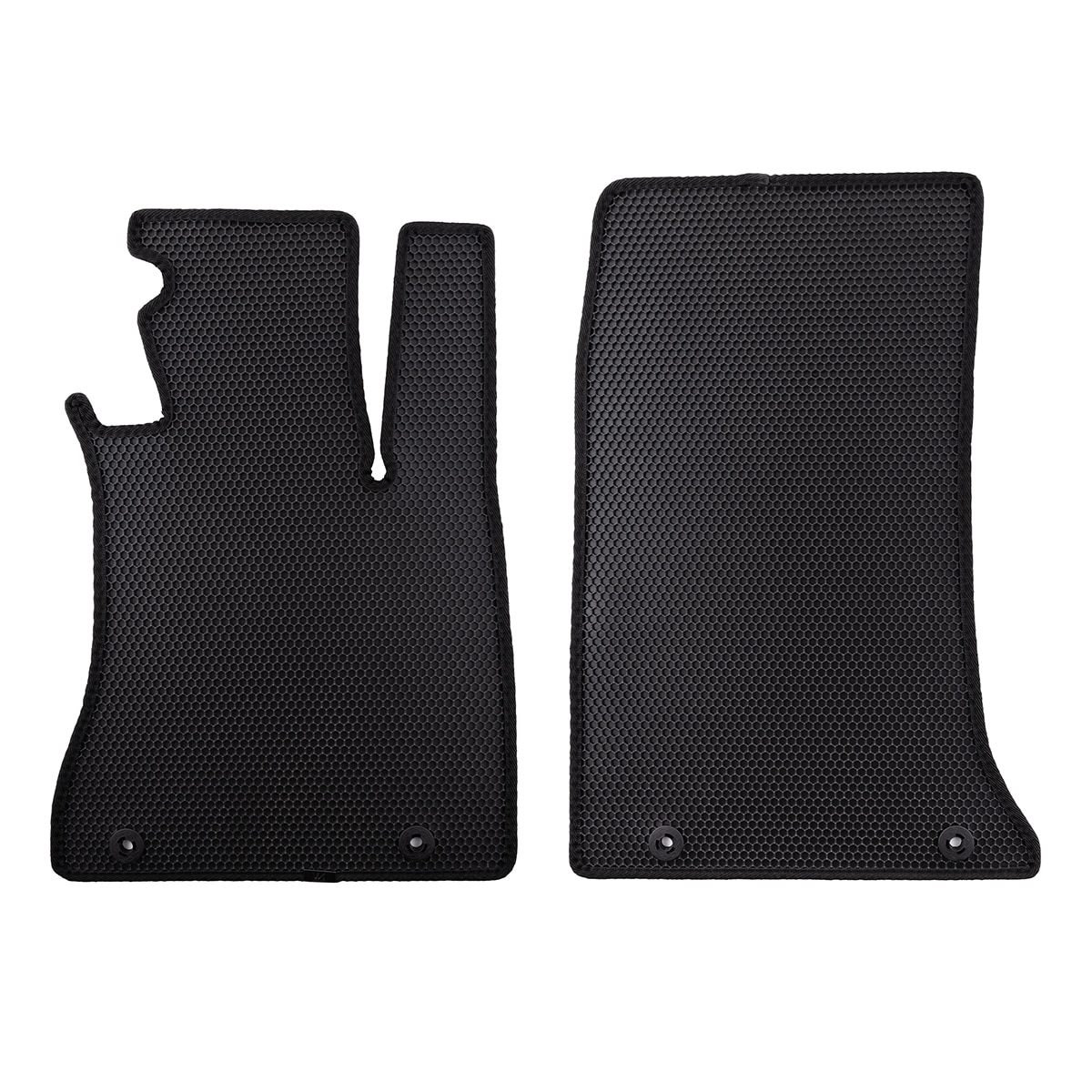 뉴베너 PVC 벌집 차량용 카매트 1열 - 블랙