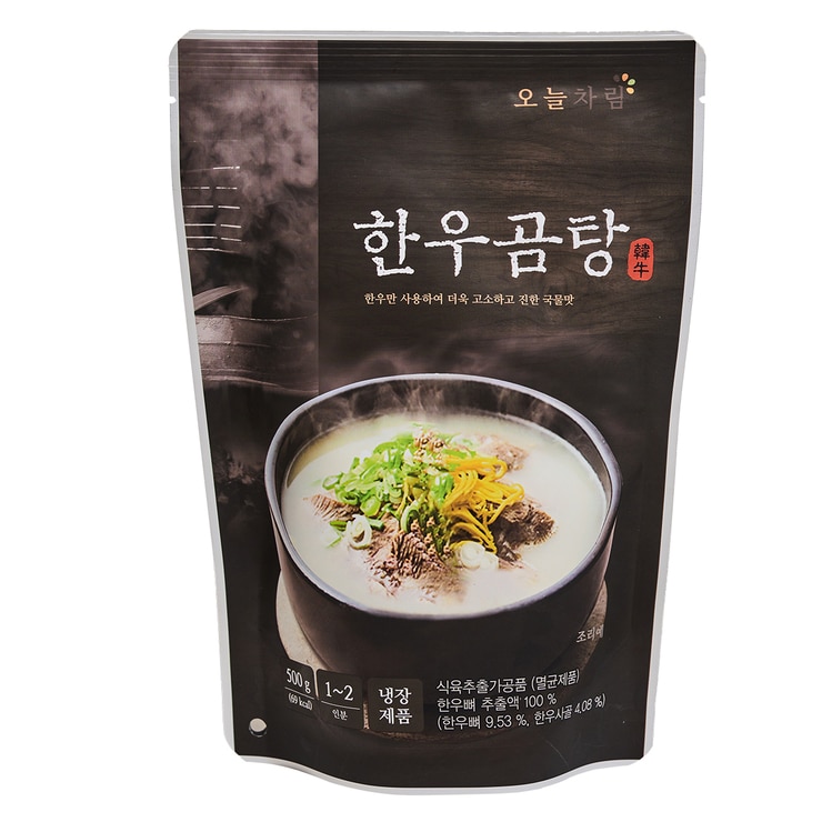 오늘차림 한우곰탕500g x 12ea