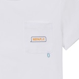 네파 키즈 반소매 티셔츠 - 화이트, 130(M)