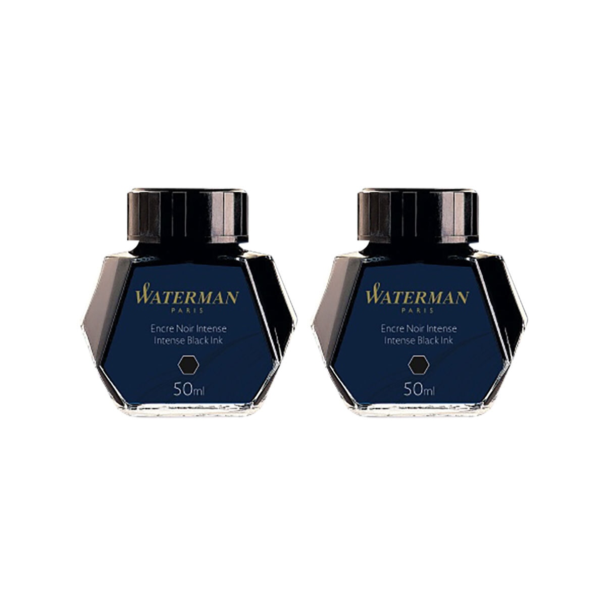워터맨 병잉크 흑색 50ml 2병