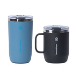 써모플라스크 보온 머그 세트 2P