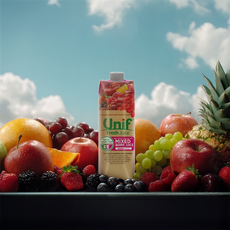 Unif 믹스 베리 주스1L x 12