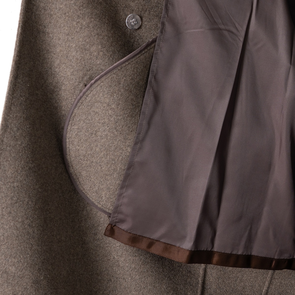 비지트 인 뉴욕 여성 울캐시미어 혼방 코트