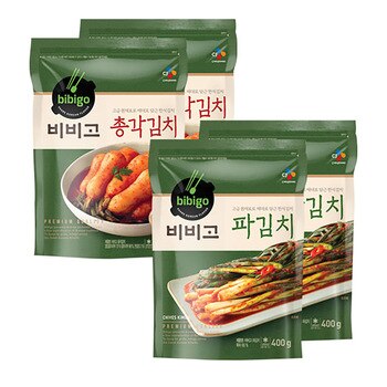 비비고 총각김치 500g x 2파김치400g x 2 혼합팩