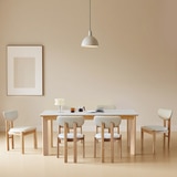 헤이지 세라믹 식탁 세트 6인 - 내츄럴 헤이지 세라믹 식탁 세트 6인 - 내츄럴