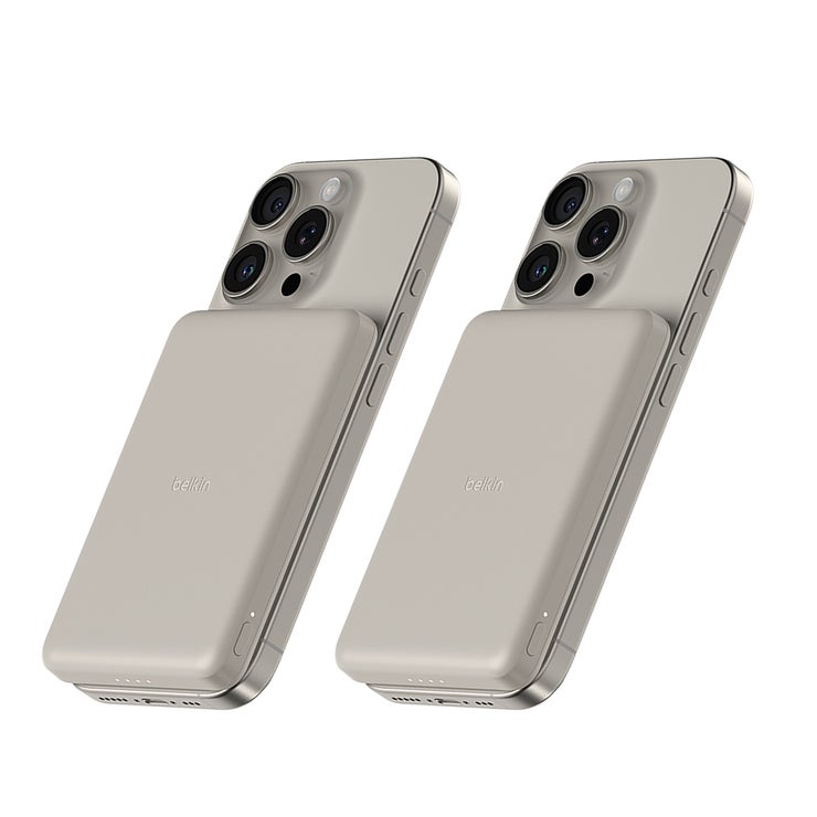 벨킨 5000mAh 초슬림 마그네틱 보조배터리 2PK