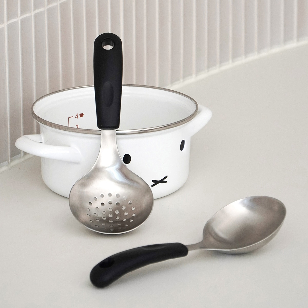 마리슈타이거 미니국자 세트 3PK - 블랙 & 그레이