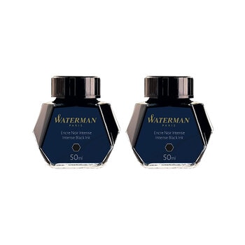 워터맨 병잉크 흑색 50ml 2병